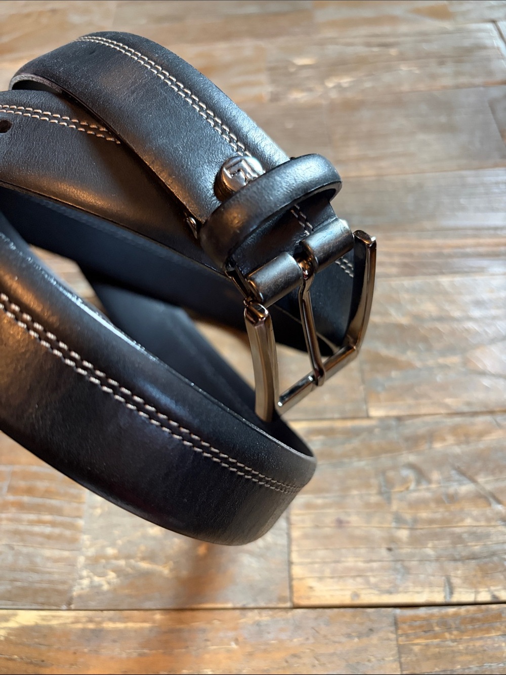 Latorre Leather Stitched Belt